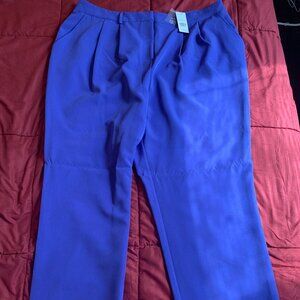 Fashion to Figure Solid Purple High-Waisted Pants – Size 2 (NWT)